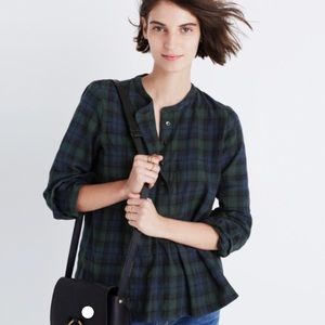 Madewell Plaid Top